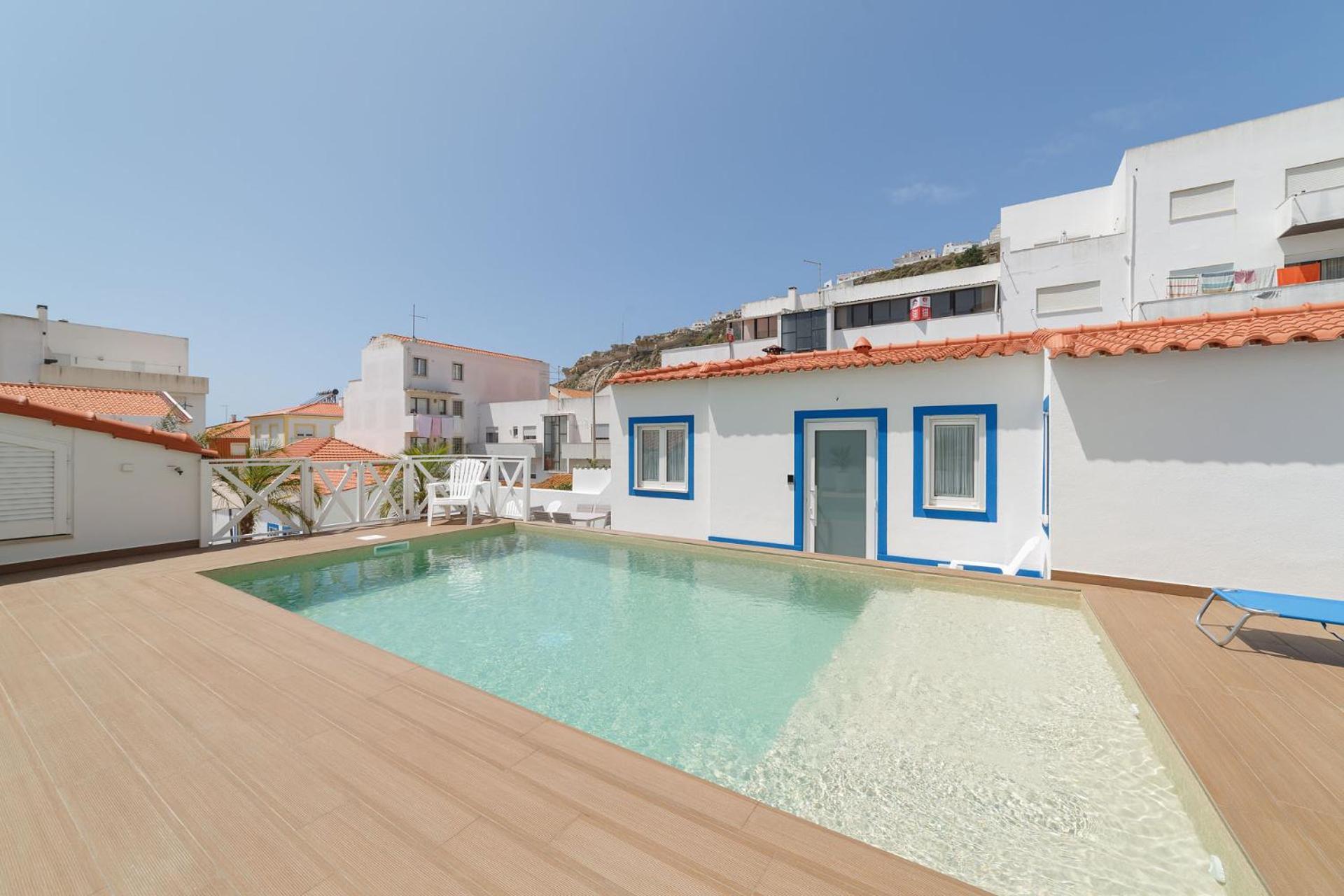 Patio C'Un Casinhas Apartment Nazare Luaran gambar