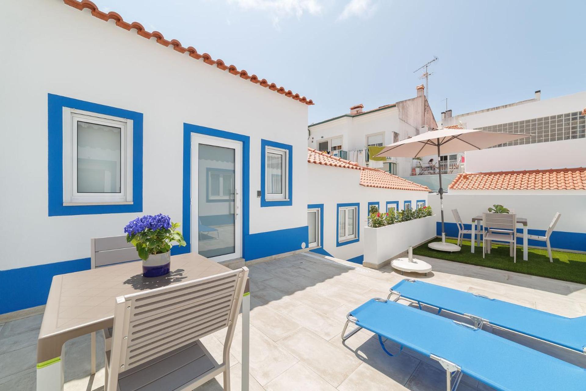 Patio C'Un Casinhas Apartment Nazare Luaran gambar