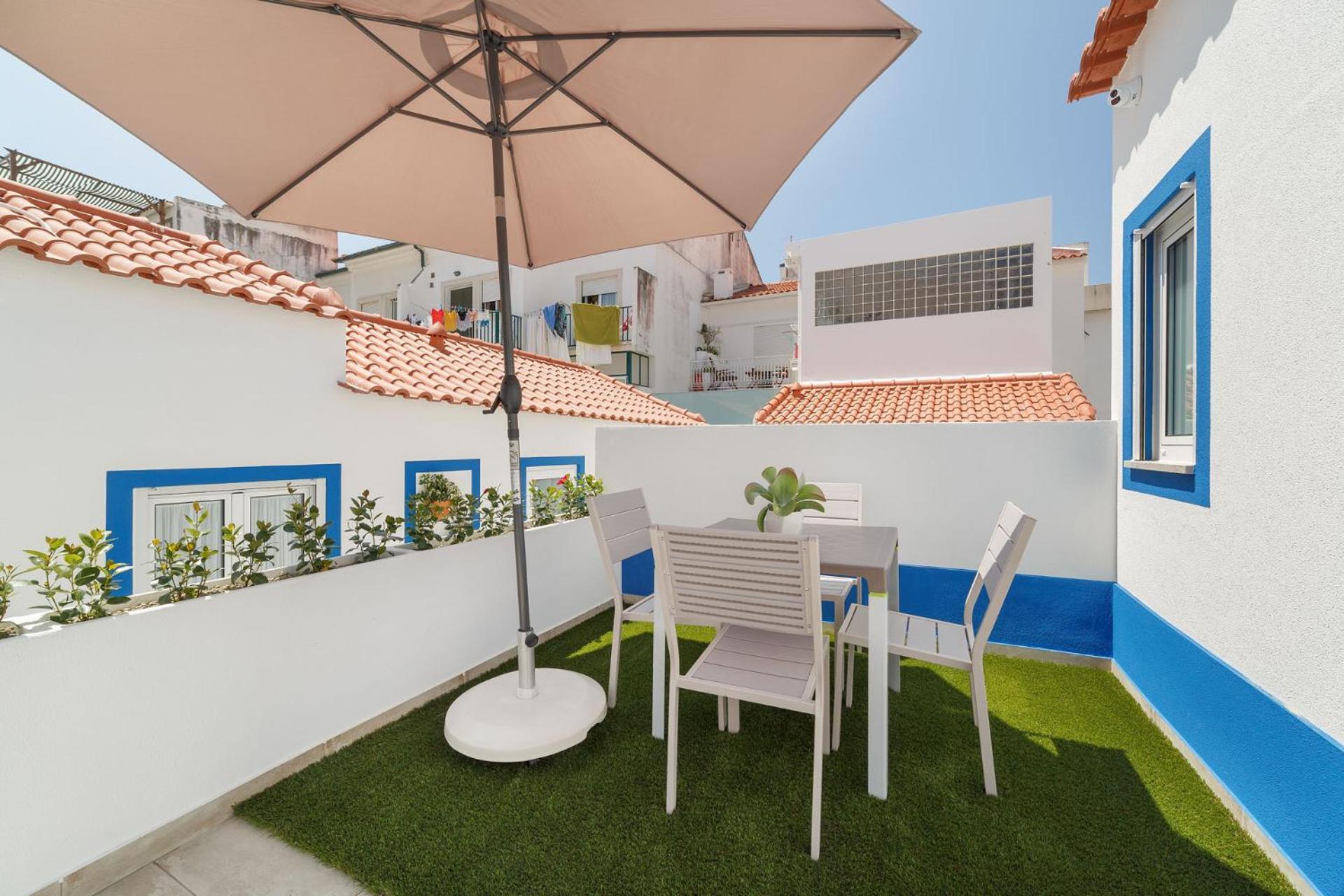 Patio C'Un Casinhas Apartment Nazare Luaran gambar